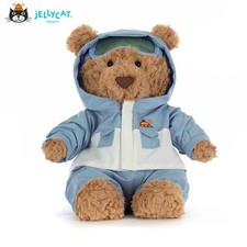 28cm Jellycat  Bartholomew Bear Snow Suit BNWT plush bears tags+dust bag NEW 1PC