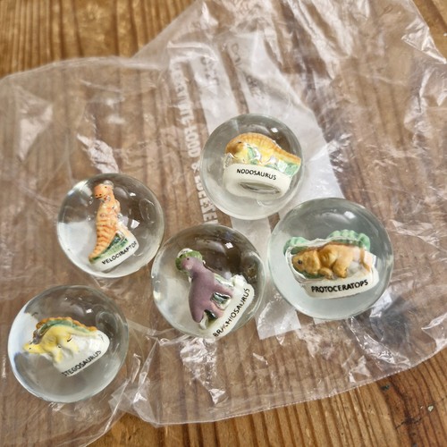 Clear glass sulphide marble - glass,