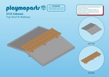 Playmobil Train Roof & Walkway