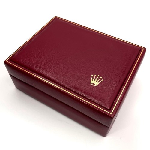 Rolex vintage red - leather, box