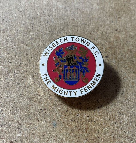 Wisbech town enamel - wisbech, fc