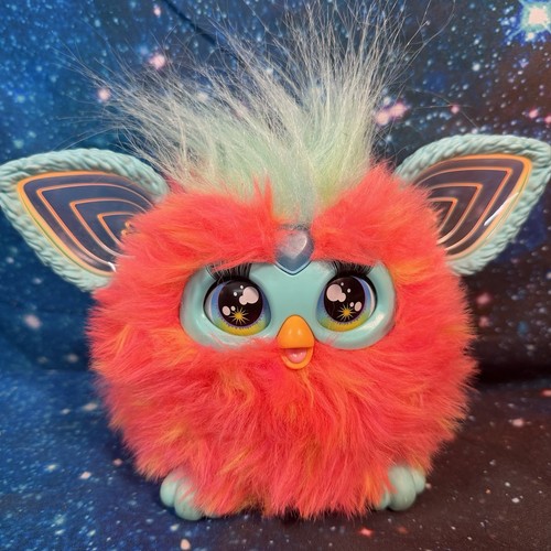 Furby purple interactive plush - purple,