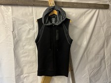 Unisex Zaggora Sleeveless Hooded Vest Top Jacket Size L