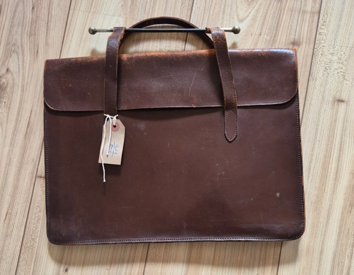 Vintage brown leather - vintage,