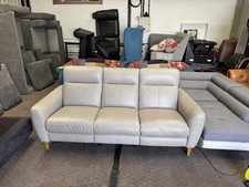 Oak Furnitureland grey leather
