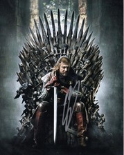 SEAN BEAN SIGNED PHOTO GAME OF