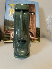 Jade Green Moai Tiki Mug