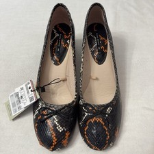 ZARA Snake Embossed Print