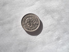 SILVER 3 THREE PENCE 1937