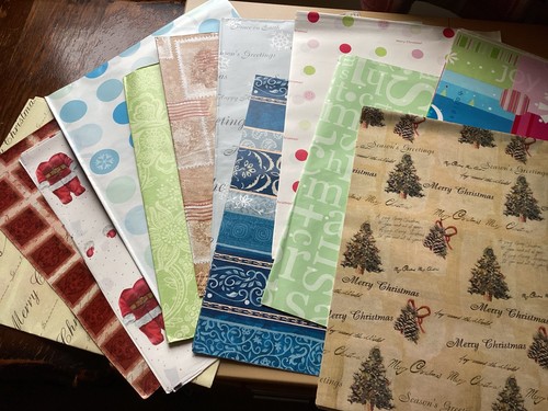Christmas wrapping paper
