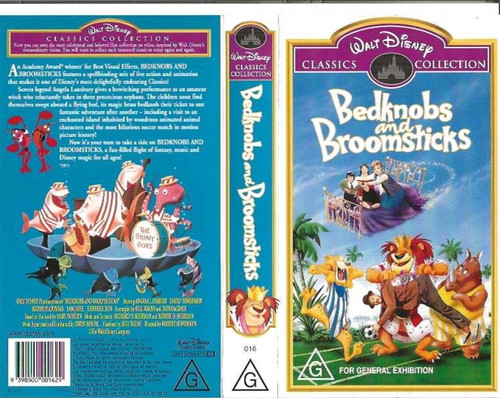 Bedknobs and broomsticks vhs - and,