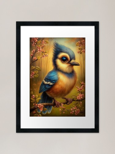 Cute blue jay bird - cute,