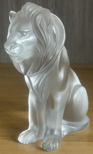 Lalique bamara lion large - bamara,