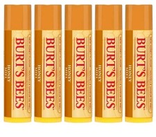 5 X Burt's Bees Lip Balm Honey