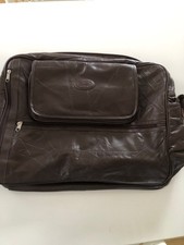 Brown leather cotton - cotton, traders