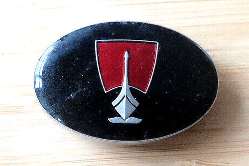 Rover oval car badge - rover,