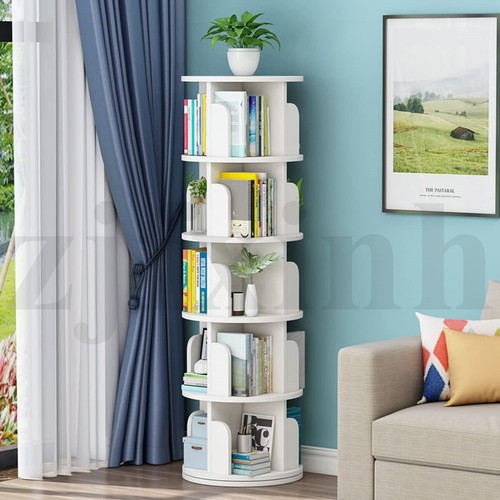 Tier rotating bookshelf - 5-tier,