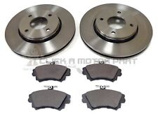 FRONT BRAKE DISCS & PADS FOR