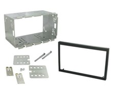 Double Din CD Radio Stereo Facia Fascia Panel Cage Kit Kit For Vw Golf Mk4 Iv