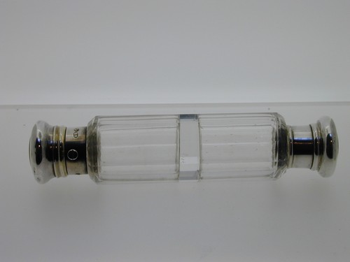 Vintage silver cut glass - cut,