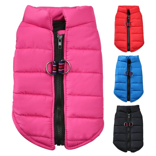 Warm dog cat coat harness - dog, pet