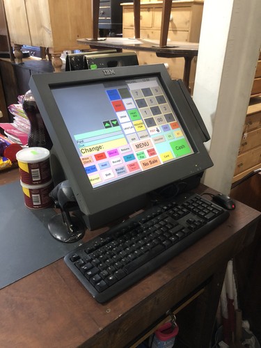 Ibm pos touch screen system - ibm,
