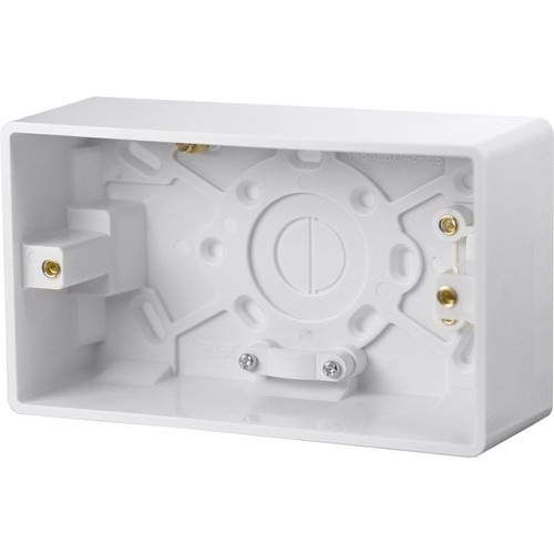 Deep pattress box - deep, gang