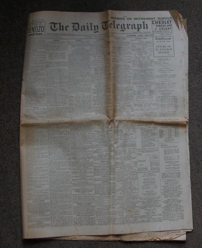 Daily telegraph friday - daily, july
