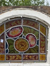 Antique Leaded Glass Window