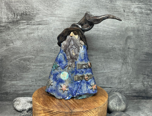 Vintage wizard figurine clare - vintage,