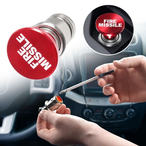 Aluminum car cigarette lighter - aluminum,