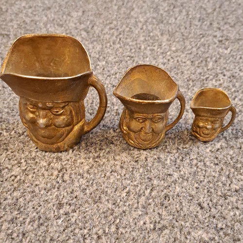 Set brass figural - of, 3