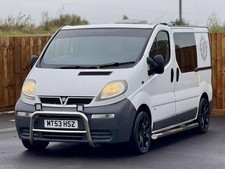 camper van 2004 Vauxhall Vivaro 2700dti Swb 140k mile very good
