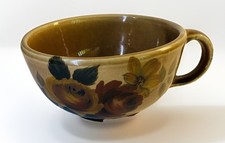 McCoy Pottery Wide Mouth Soup Bowl Mold 137 Made In USA Floral Pattern 
