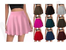 Girls Mini Flared Skater Skirt