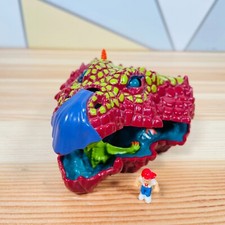 Vintage Mighty Max Doom Zones Dino Lab Mutasaurus 100% Complete Bluebird Playset