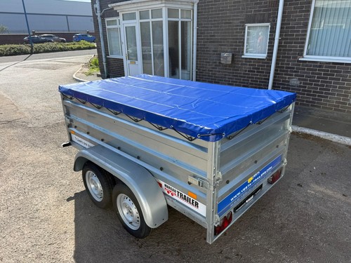 3ft twin axle trailer - x,