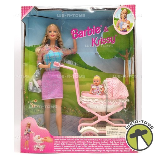 Walking barbie and baby - barbie,