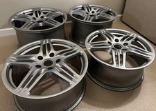 997.1 19" Turbo Alloy Wheels Freshly Refurbished
