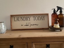 Laundry, utility room framed