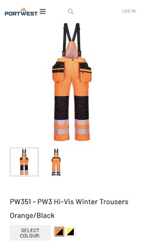 Portwest pw351 vis orange - hi,
