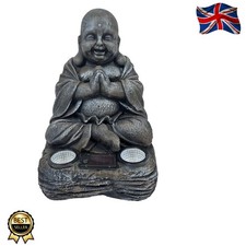 Buddha Solar Garden Statue -