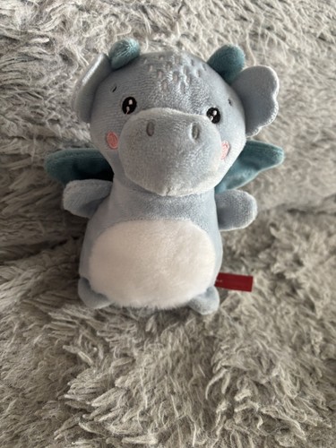 Clintons blue dragon plush - blue,