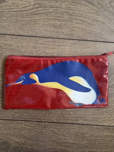 Vintage penguin pencil case - vintage,