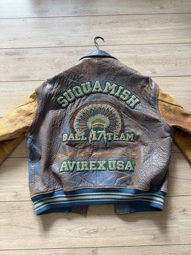 Avirex vintage rare suquamish - rare,