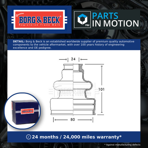 Joint boot fits peugeot - peugeot, 405