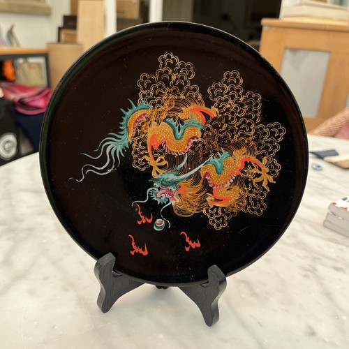 Hand painted dragon - painted,