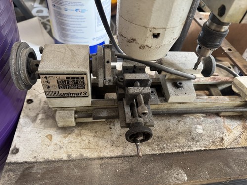 Emco unimat lathe not - 3,