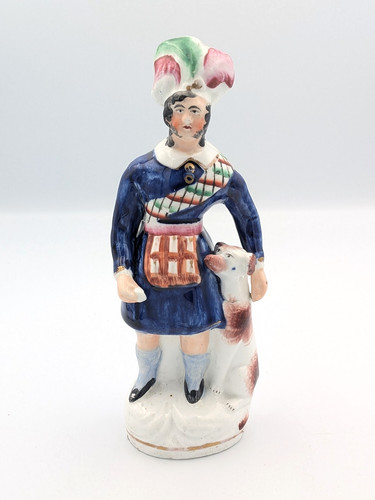 Victorian staffordshire figure - victorian,