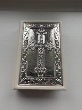 Carrs of Sheffield Sterling Silver Holy Bible – Millennium Edition (2000)